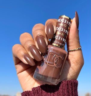 DND DC Nail Lacquer - 319 Coffee Bean - DTK Nail Supply