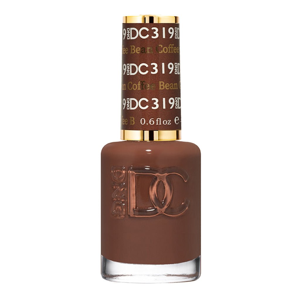 DND DC Nail Lacquer - 319 Coffee Bean - DTK Nail Supply