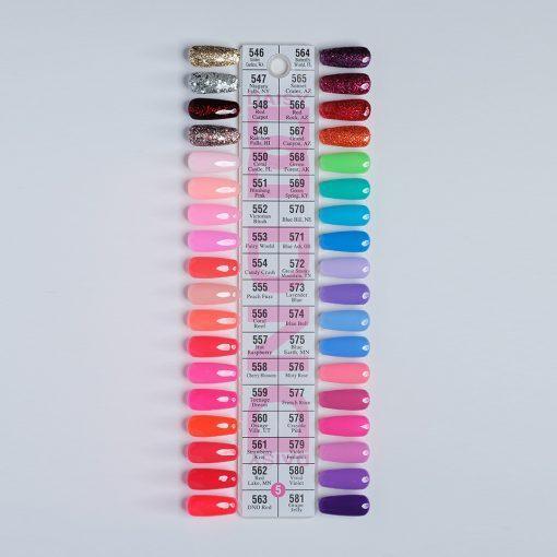 DND Duo Color Swatches - Single - 05 - DTK Nail Supply
