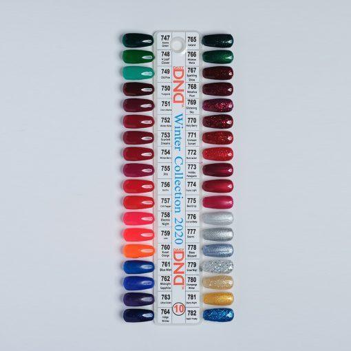 DND Duo Color Swatches - Single - 10 - DTK Nail Supply