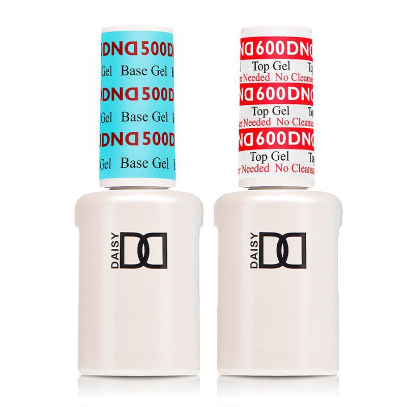 DND Gel Base & Top 500 600 - DTK Nail Supply