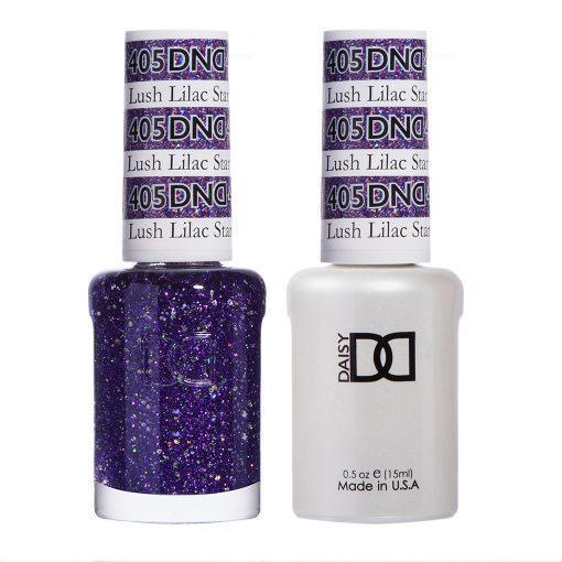 DND Gel Nail Polish Duo - 405 Lush Lilac Star - DTK Nail Supply