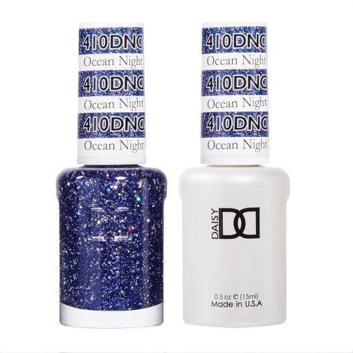 DND Gel Nail Polish Duo - 410 Ocean Night Star - DTK Nail Supply