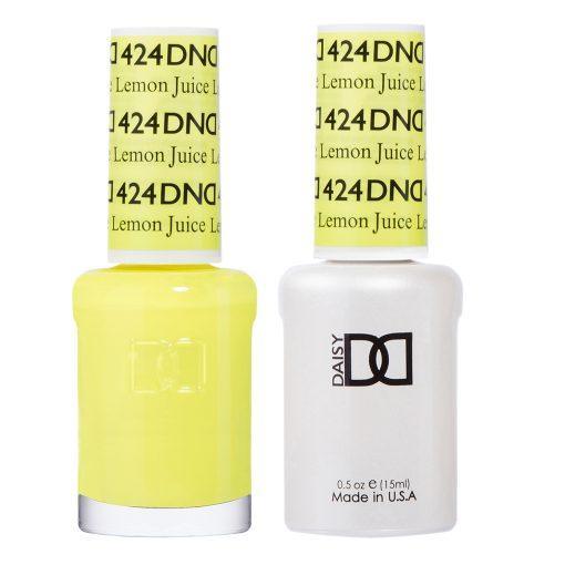 DND Gel Nail Polish Duo - 424 Lemon Juice - DTK Nail Supply