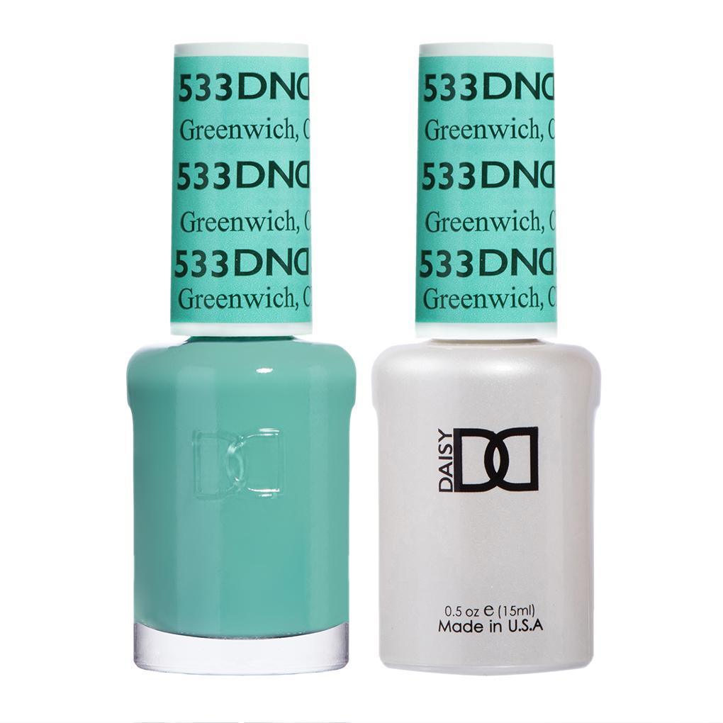 DND Gel Nail Polish Duo - 533 Greenwich, CN - DTK Nail Supply