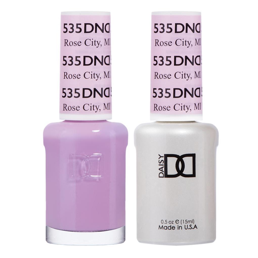 DND Gel Nail Polish Duo - 535 Rose City, MI - DTK Nail Supply