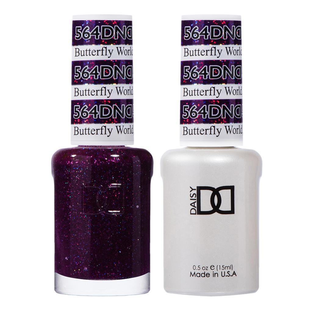 DND Gel Nail Polish Duo - 564 Butterfly World, FL - DTK Nail Supply
