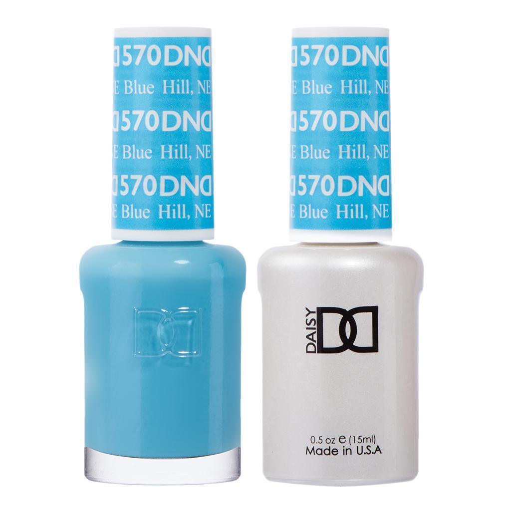 DND Gel Nail Polish Duo - 570 Blue Hill, NE - DTK Nail Supply