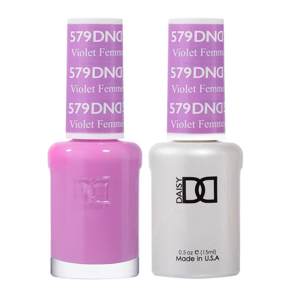 DND Gel Nail Polish Duo - 579 Violet Femmes - DTK Nail Supply