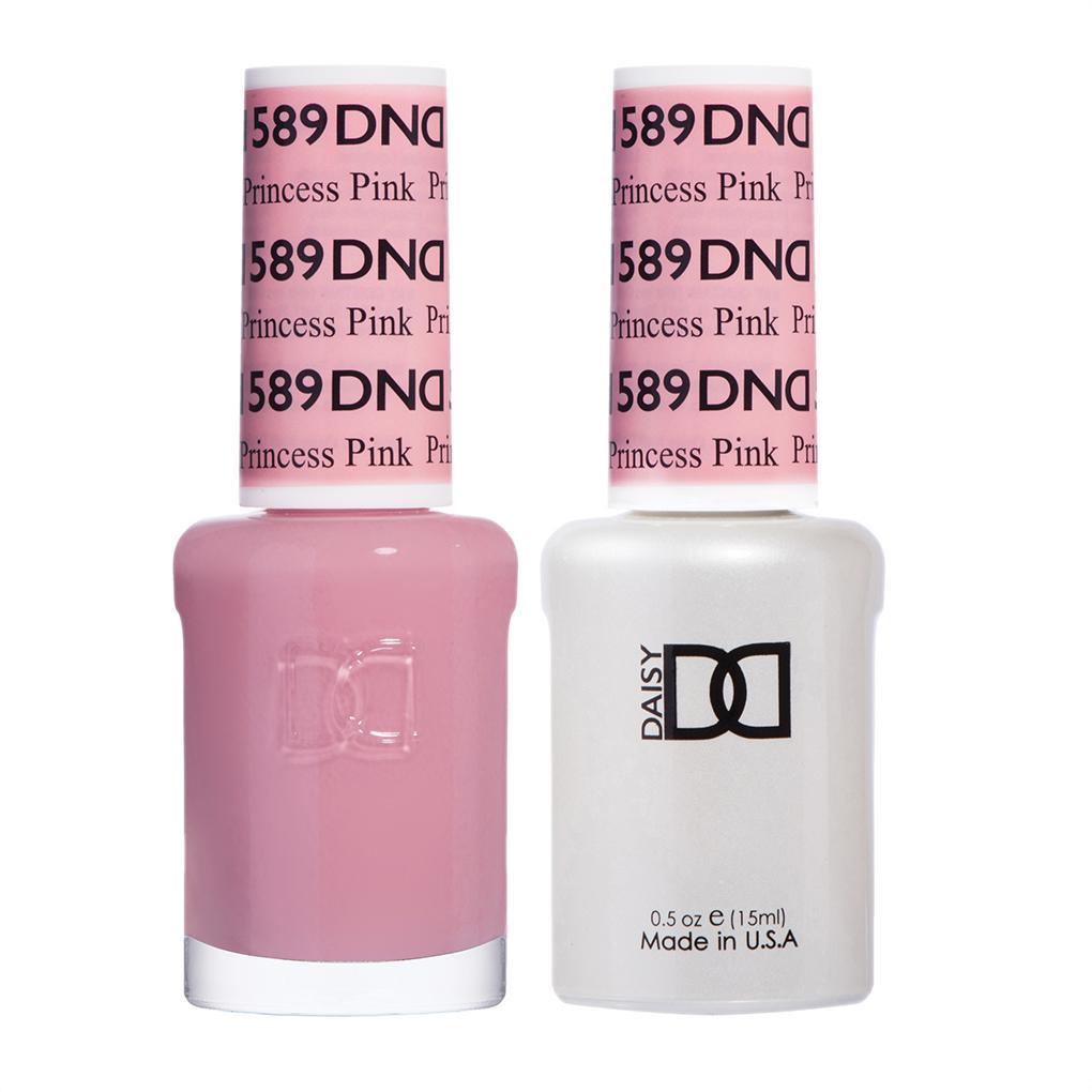 DND Gel Nail Polish Duo - 589 Princess Pink - DTK Nail Supply