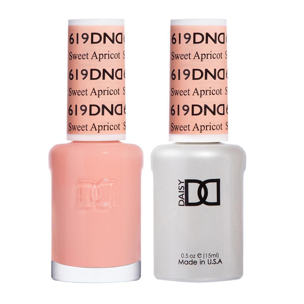 DND Gel Nail Polish Duo - 619 Sweet Apricot - DTK Nail Supply