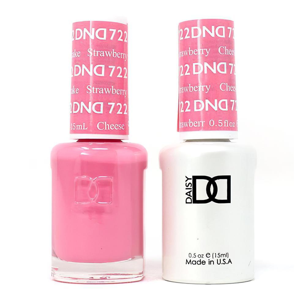 DND Gel Nail Polish Duo - 722 Strawberry Cheesecake - DTK Nail Supply