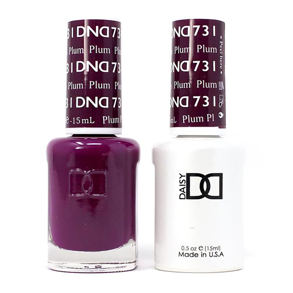 DND Gel Nail Polish Duo - 731 Plum - DTK Nail Supply