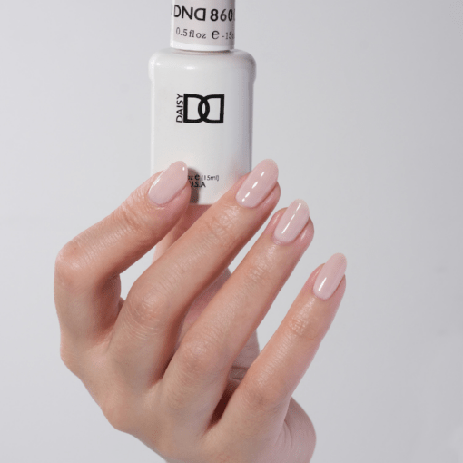 DND Gel Nail Polish Duo - 860 She's White? She's Pink? - DTK Nail Supply