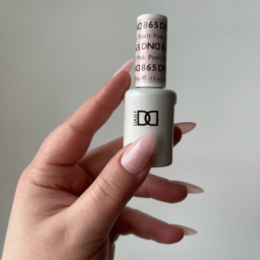DND Gel Nail Polish Duo - 865 Pearly Pink - DTK Nail Supply