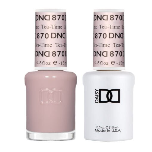 DND Gel Nail Polish Duo - 870 Tea - Time - DTK Nail Supply