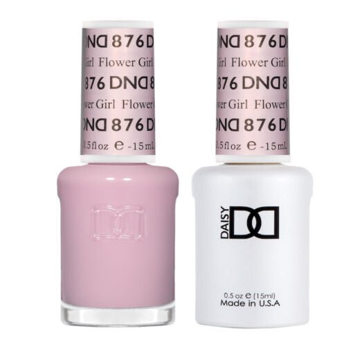 DND Gel Nail Polish Duo - 876 Flower Girl - DTK Nail Supply