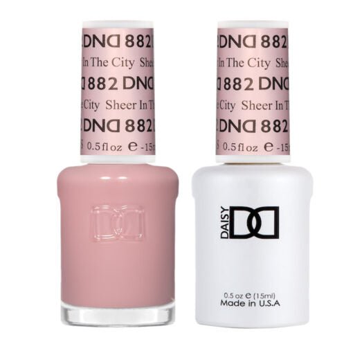 DND Gel Nail Polish Duo - 882 Sheer In The City - DTK Nail Supply