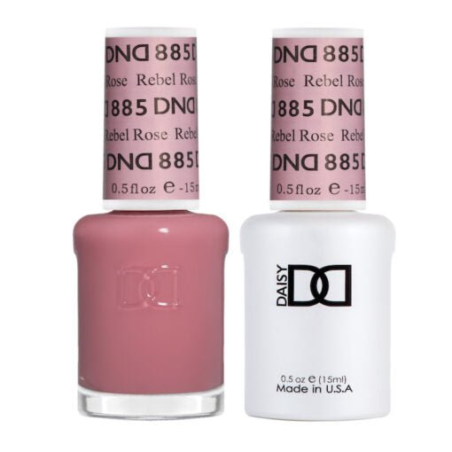 DND Gel Nail Polish Duo - 885 Rebel Rose - DTK Nail Supply