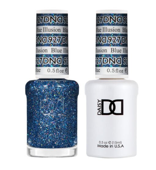 DND Gel Nail Polish Duo - 927 Blue Illusion - DTK Nail Supply