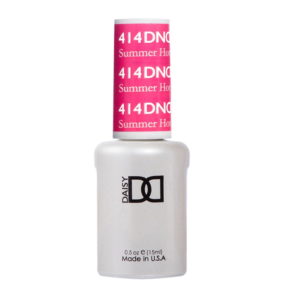 DND Gel Polish - 414 Summer Hot Pink - DTK Nail Supply