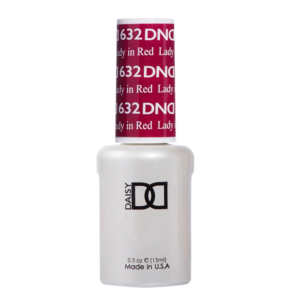 DND Gel Polish - 632 Lady in Red - DTK Nail Supply