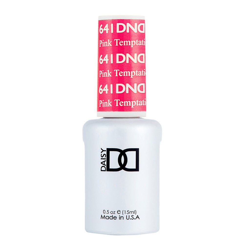 DND Gel Polish - 641 Pink Temptation - DTK Nail Supply