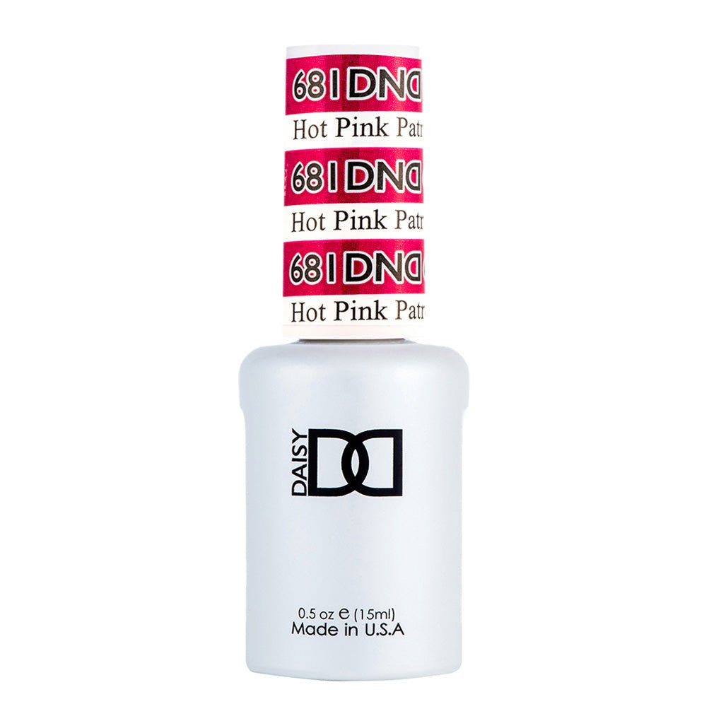 DND Gel Polish - 681 Hot Pink Patrol - DTK Nail Supply