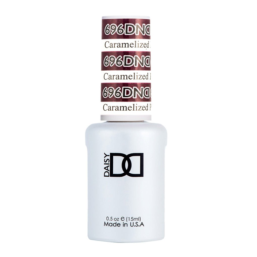 DND Gel Polish - 696 Caramelized Plum - DTK Nail Supply