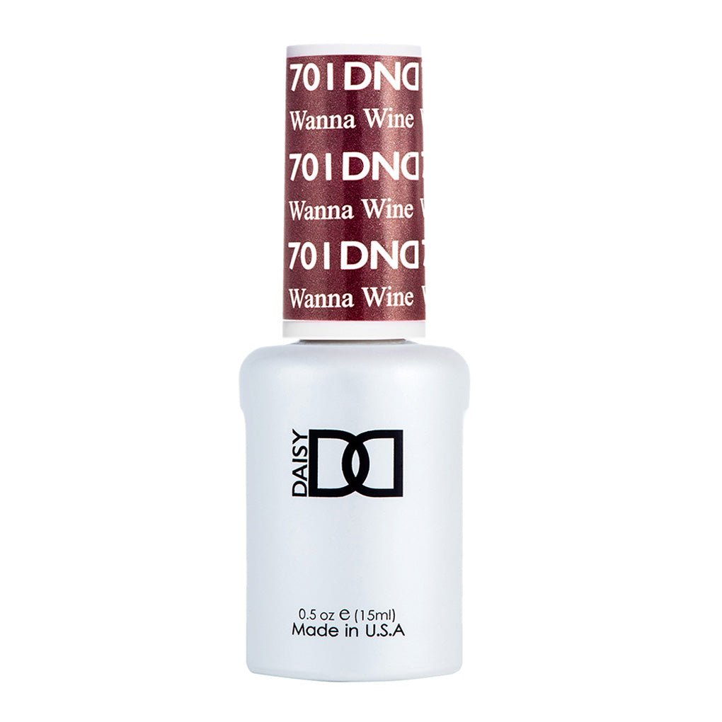 DND Gel Polish - 701 Wanna Wine - DTK Nail Supply