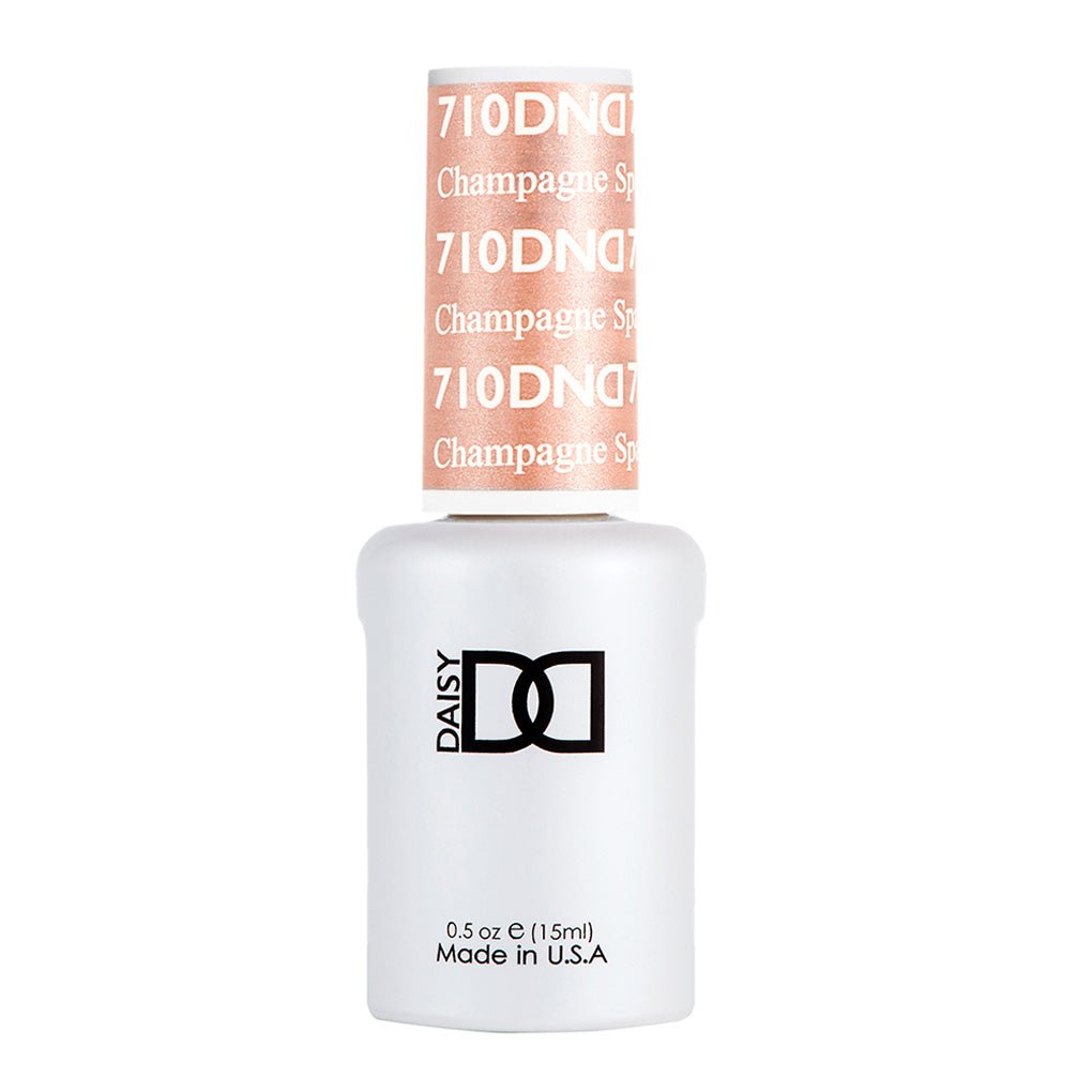 DND Gel Polish - 710 Champagne Sparkles - DTK Nail Supply