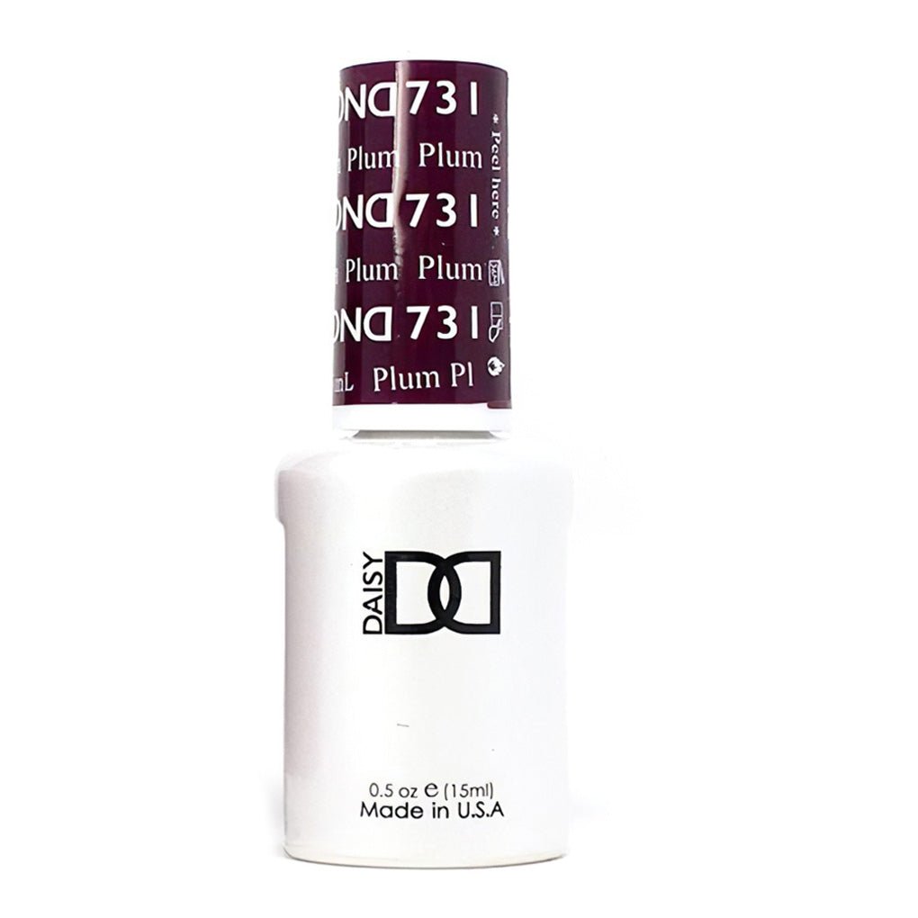 DND Gel Polish - 731 Plum - DTK Nail Supply