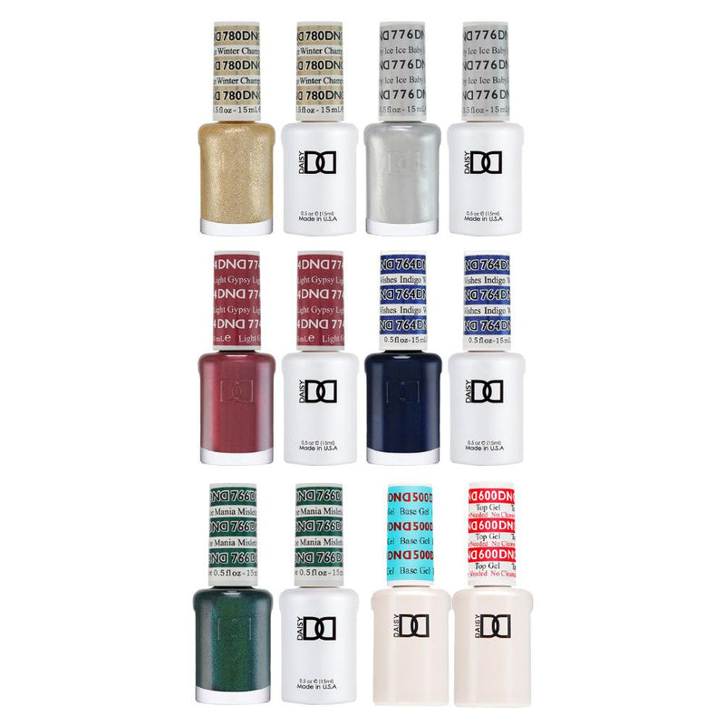 DND Gel Starter Kit: 764, 766, 774, 776, 780, BT 500 - 600 - DTK Nail Supply