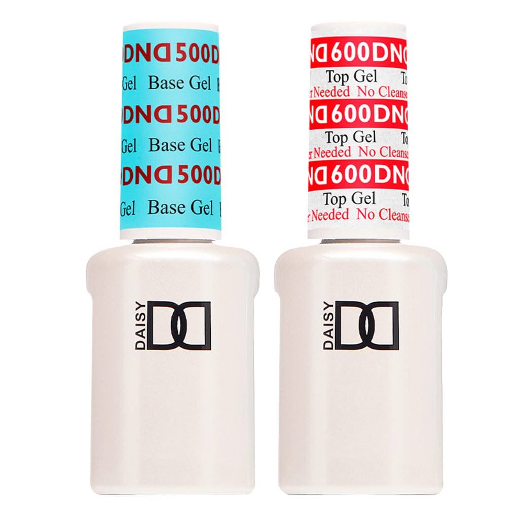 DND Holiday Gift Bundle: 4 Gel & Lacquer, 1 Base Gel, 1 Top Gel - 745, 655, 668, 574 - DTK Nail Supply