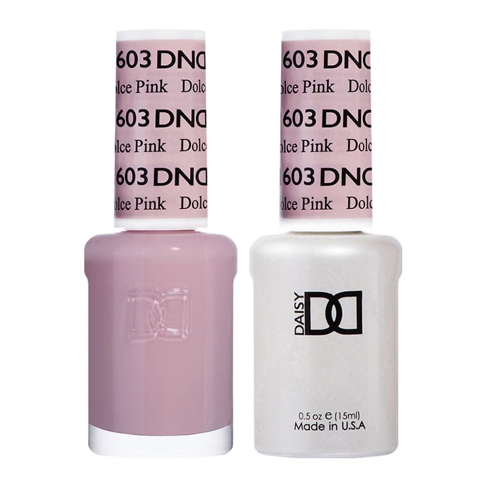 DND Holiday Gift Bundle: 7 Gel & Lacquer, 1 Base Gel, 1 Top Gel - 601, 599, 598, 603, 615, 595, 606 - DTK Nail Supply