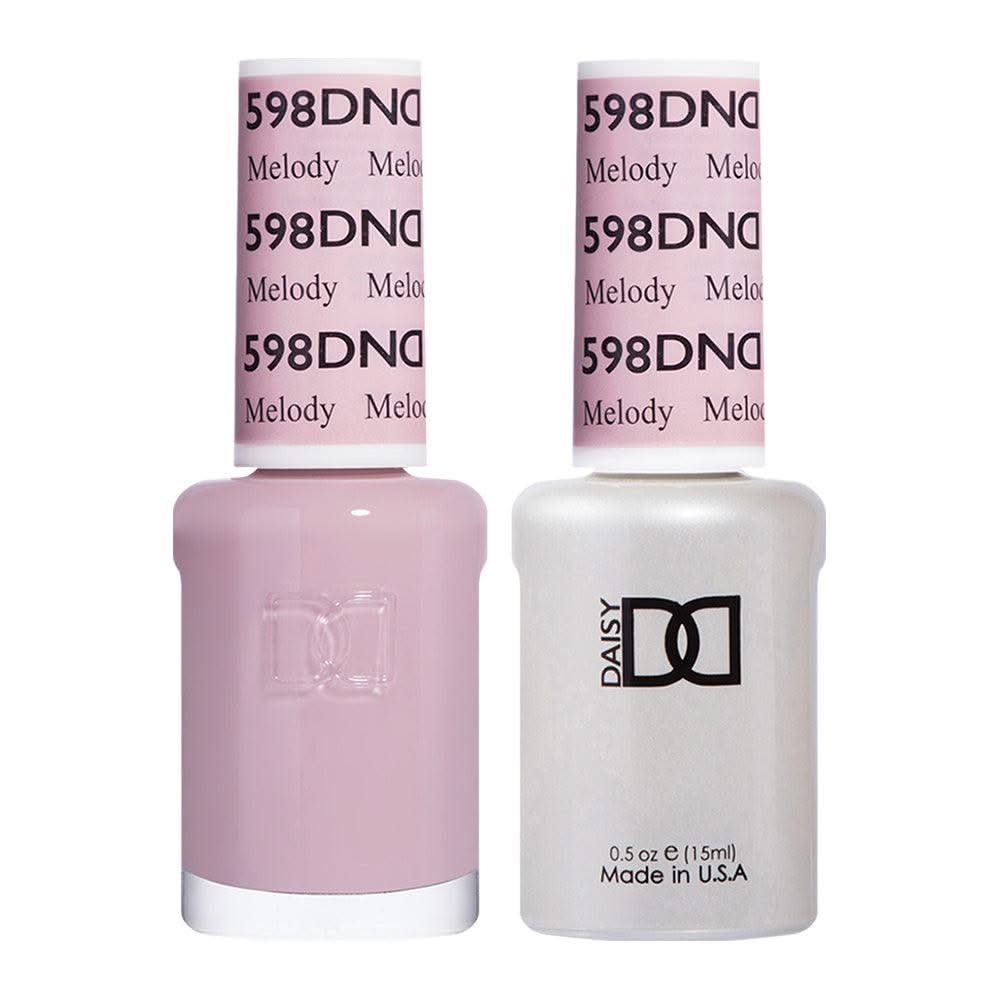 DND Holiday Gift Bundle: 7 Gel & Lacquer, 1 Base Gel, 1 Top Gel - 601, 599, 598, 603, 615, 595, 606 - DTK Nail Supply