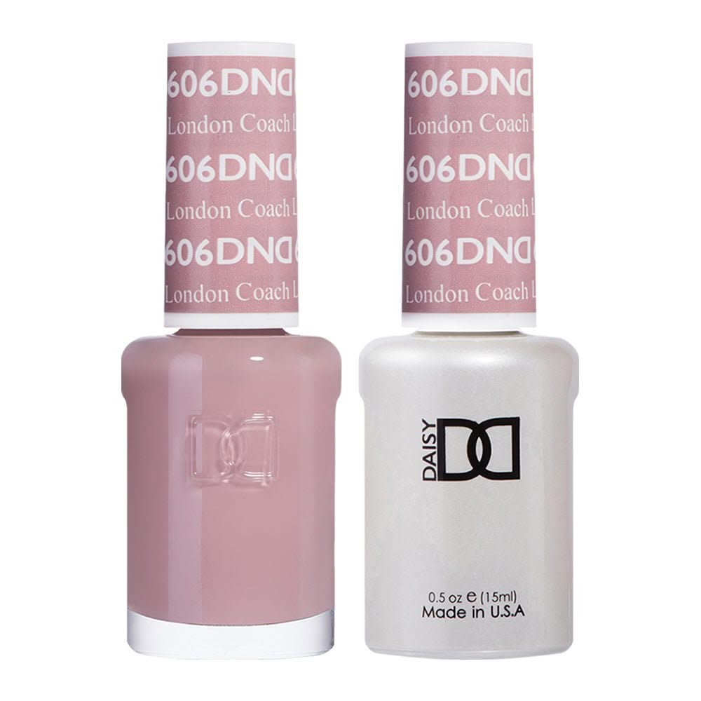 DND Holiday Gift Bundle: 7 Gel & Lacquer, 1 Base Gel, 1 Top Gel - 601, 599, 598, 603, 615, 595, 606 - DTK Nail Supply