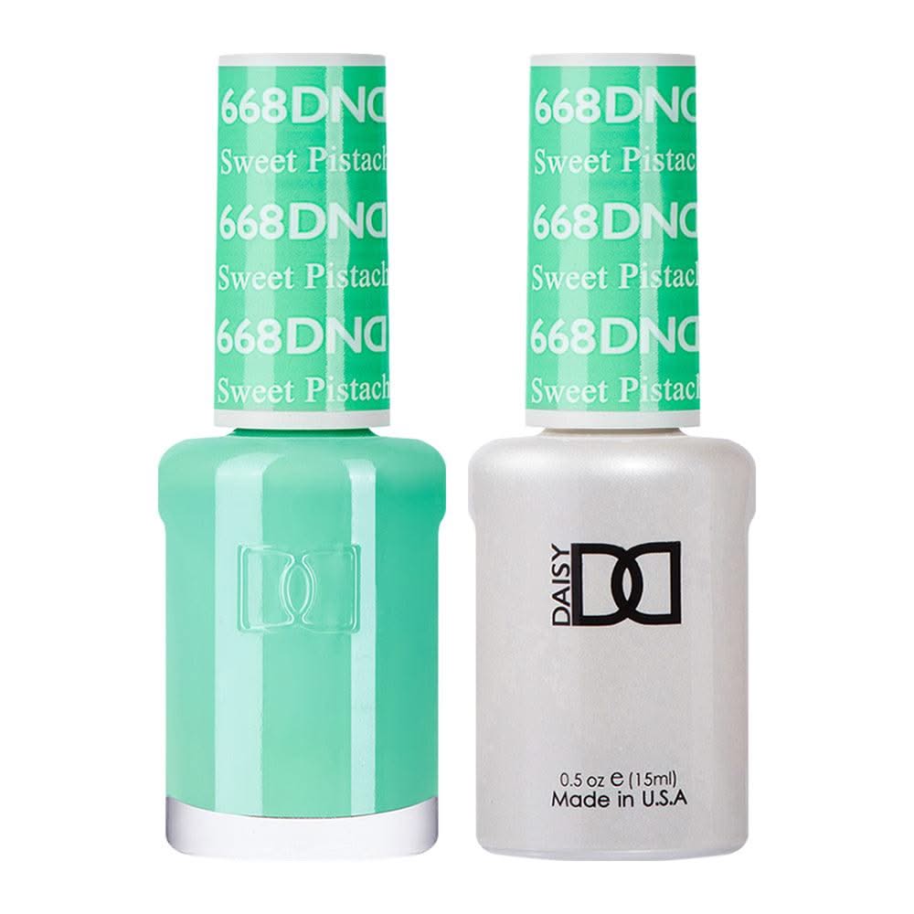 DND Holiday Gift Bundle: 7 Gel & Lacquer, 1 Base Gel, 1 Top Gel - 745, 585, 655, 668, 574, 535, 757 - DTK Nail Supply