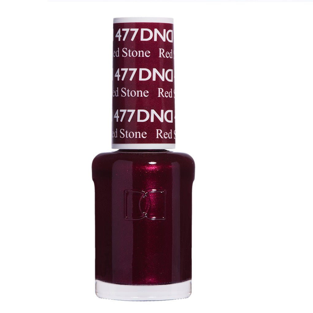 DND Nail Lacquer - 477 Red Stone - DTK Nail Supply