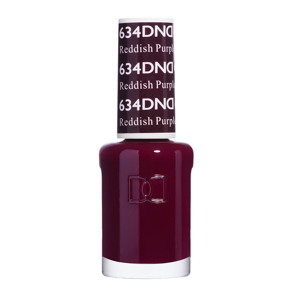 DND Nail Lacquer - 634 Reddish Purple - DTK Nail Supply