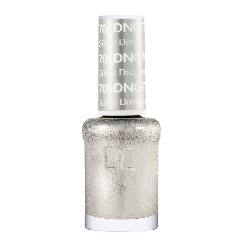 DND Nail Lacquer - 705 Silver Dreamer - DTK Nail Supply