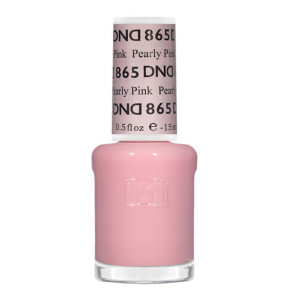 DND Nail Lacquer - 865 Pearly Pink - DTK Nail Supply