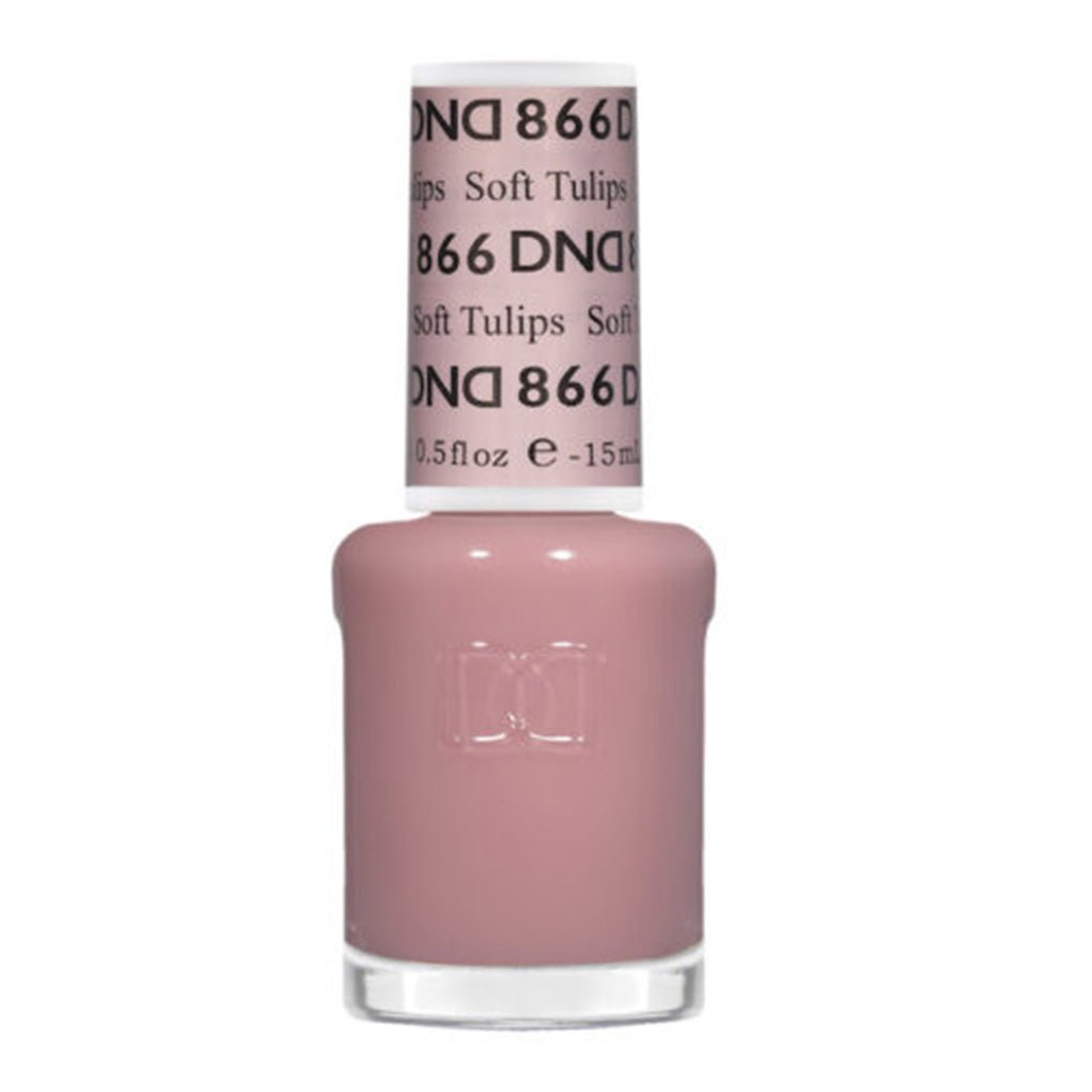 DND Nail Lacquer - 866 Soft Tulips - DTK Nail Supply