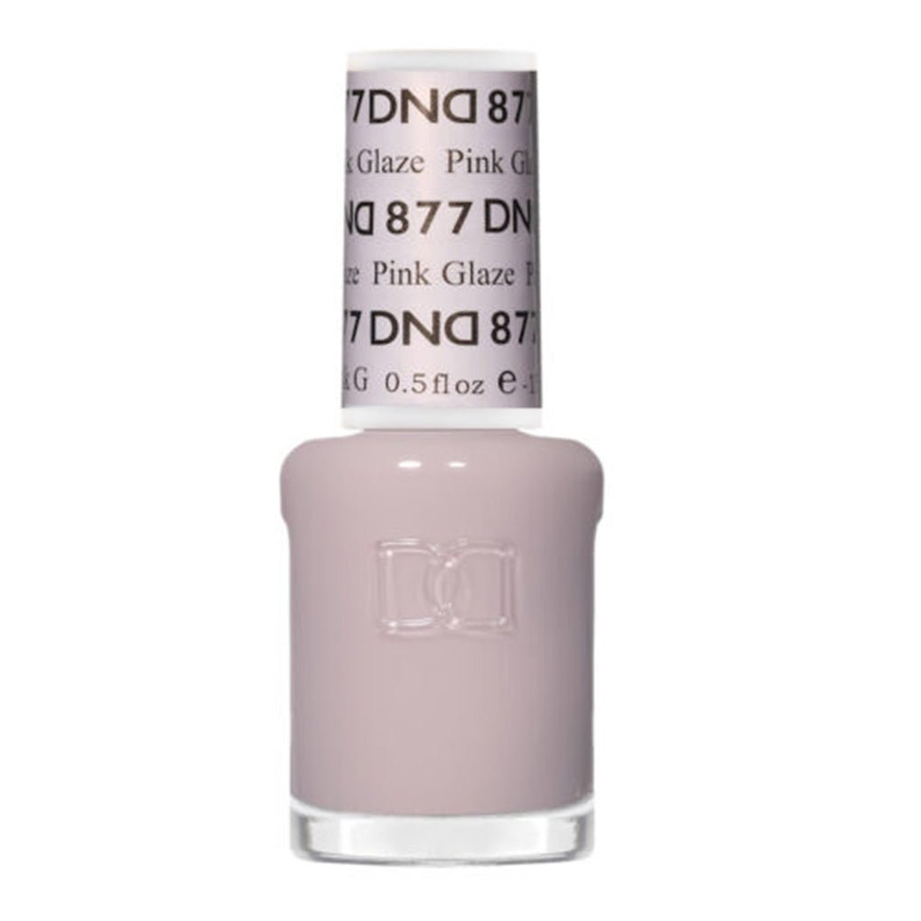 DND Nail Lacquer - 877 Pink Glaze - DTK Nail Supply