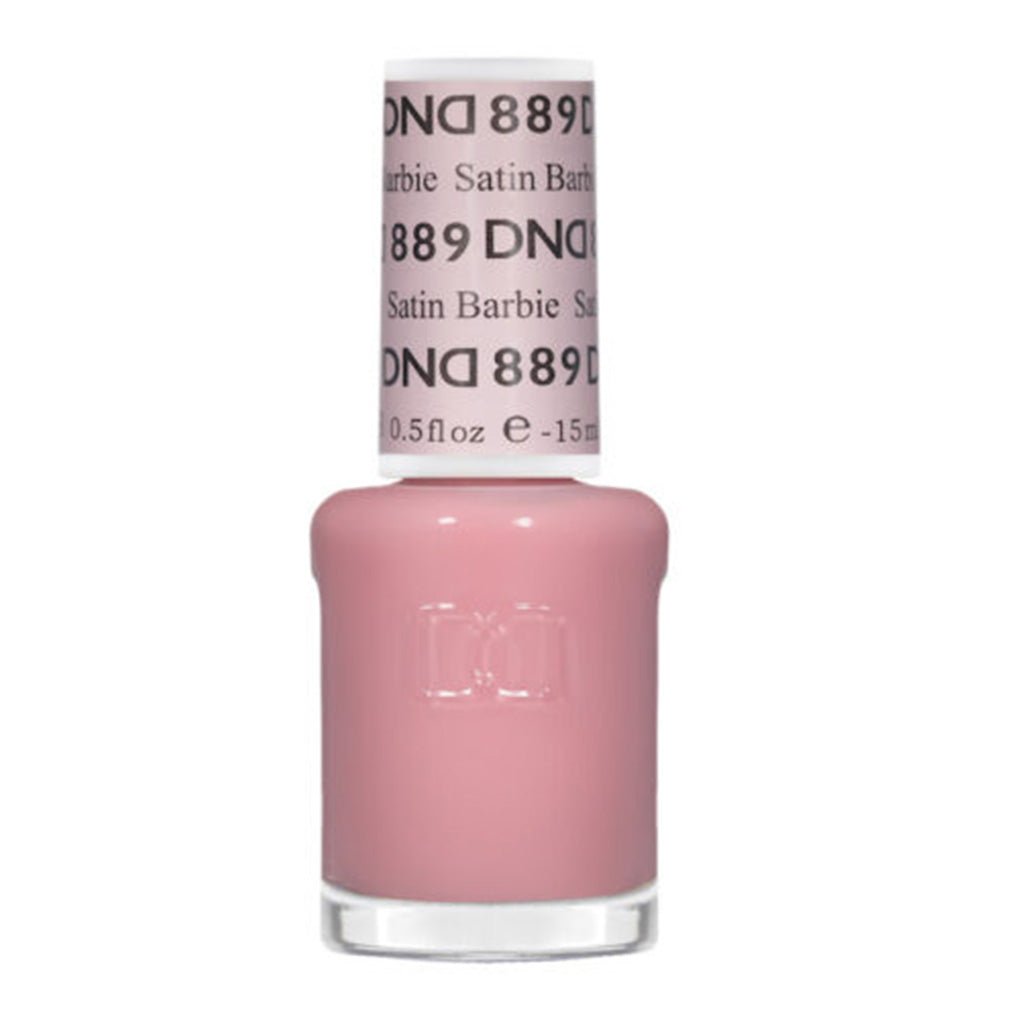 DND Nail Lacquer - 889 Satin Barbie - DTK Nail Supply