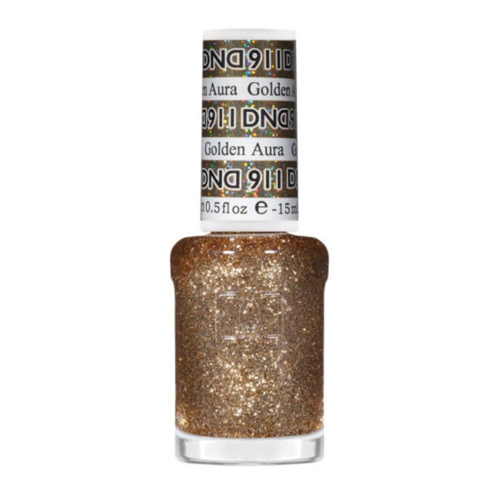 DND Nail Lacquer - 911 Golden Aura - DTK Nail Supply