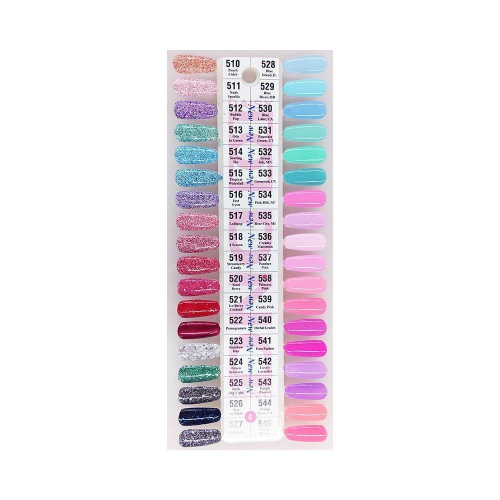 DND Part 04 - Set of 34 Gel & Lacquer Combos - DTK Nail Supply