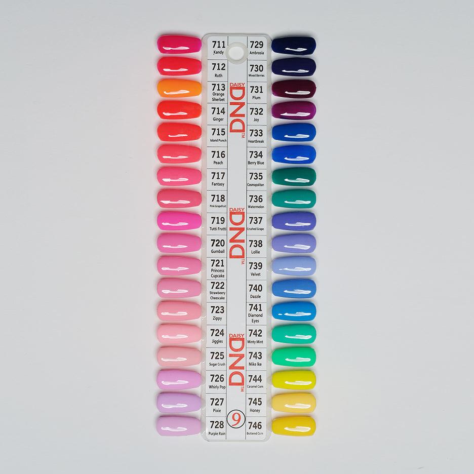 DND Part 06 - Set of 30 Gel & Lacquer Combos - DTK Nail Supply