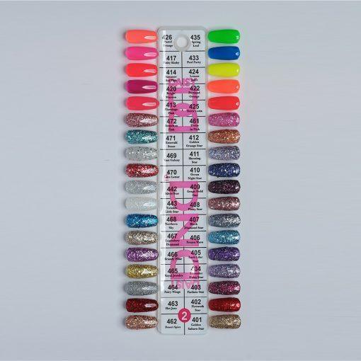 DND Part 06 - Set of 30 Gel & Lacquer Combos - DTK Nail Supply