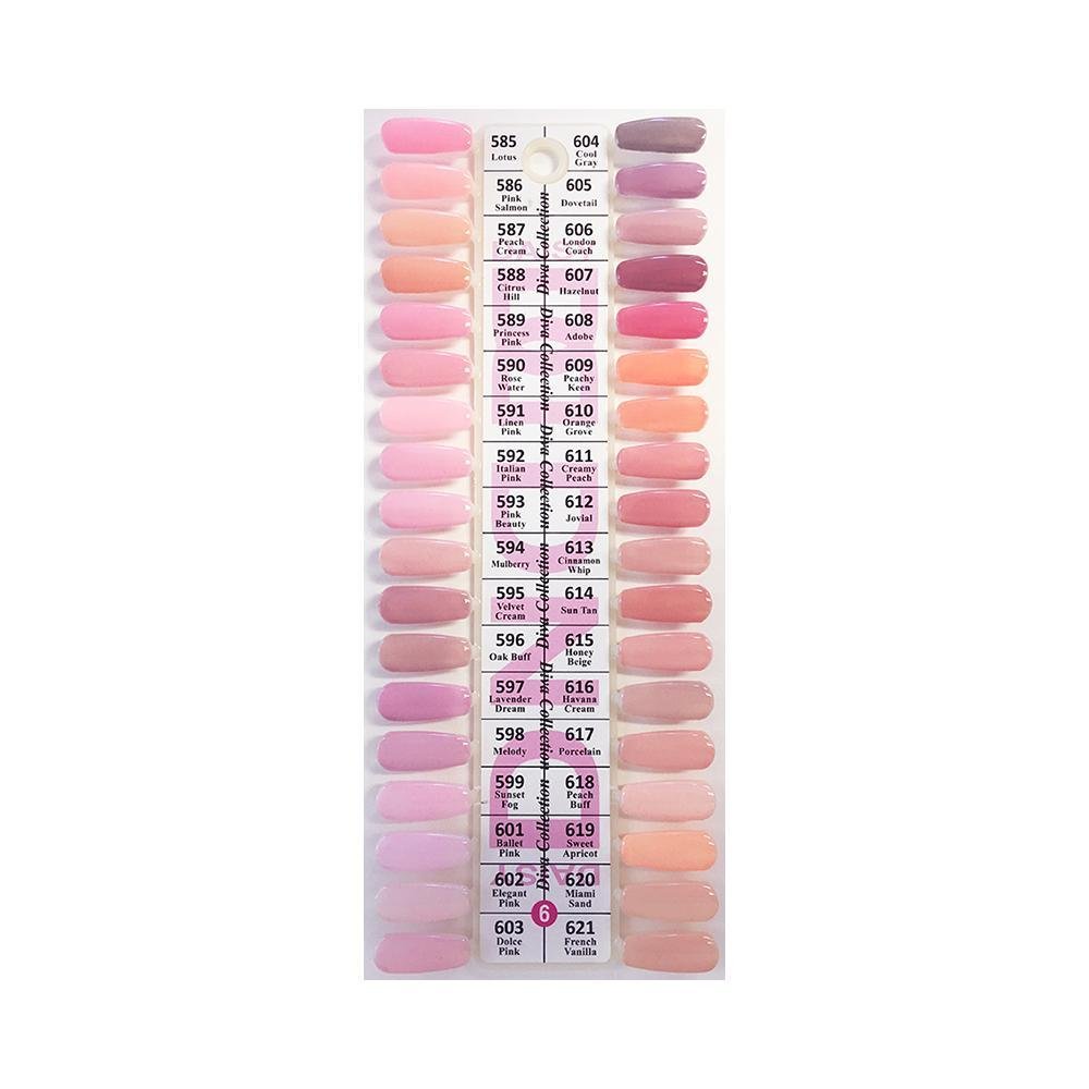 DND Part 06 - Set of 32 Gel & Lacquer Combos - DTK Nail Supply